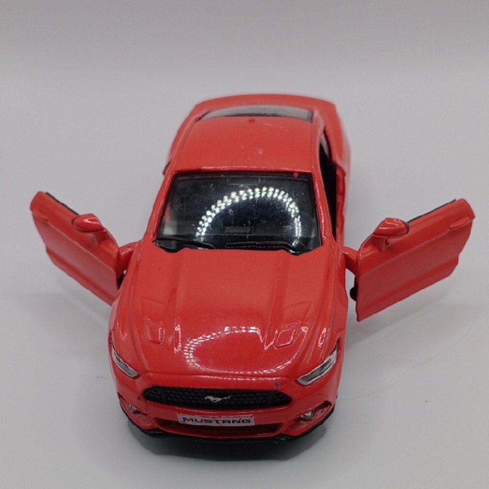 Red Die-Cast Mustang Model Car